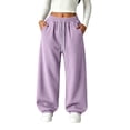 thumbnail image 1 of Mitankcoo Kids Jogger Sweatpants Drawstring Waist Cuffed Pants with Pockets for Casual Athletic Daily, 1 of 8