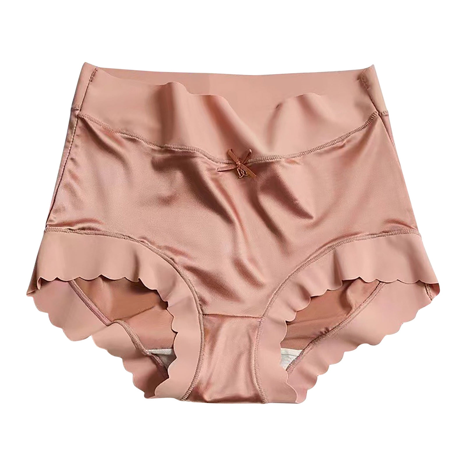 Mitankcoo Underpants for Women Breathable Sexy Lace Briefs High Waisted Cheekster Granny