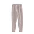 thumbnail image 1 of Mitankcoo Women's Drawstring Elastic Waist Pants - Relaxed Fit with Pockets - Casual Comfort Long Trousers, 1 of 2
