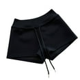 thumbnail image 1 of Mitankcoo Women's Summer Elastic Waist Drawstring Casual Shorts High Waist Lightweight Lounge Shorts for Daily Wear, 1 of 2