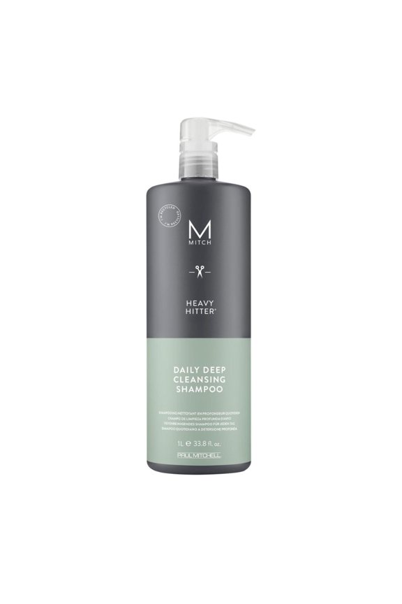 Mitch Heavy Hitter Deep Cleansing Shampoo by Paul Mitchell for Men - 33.8 oz Shampoo