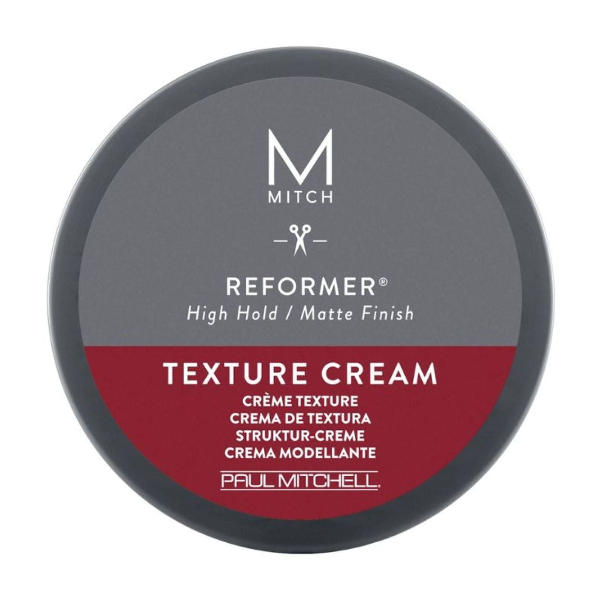 Mitch Reformer Strong Hold/Matte Finish Texturizer by Paul Mitchell for Men - 3 oz Texturizer