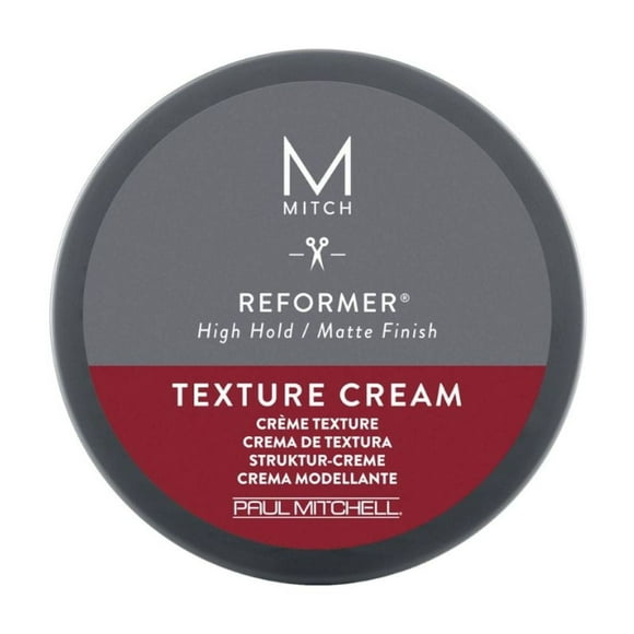 Mitch Reformer Strong Hold/Matte Finish Texturizer by Paul Mitchell for Men - 3 oz Texturizer