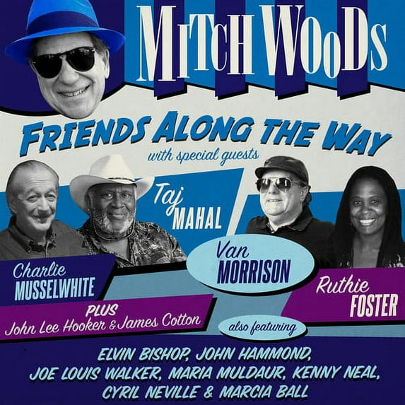 Mitch Woods - Friends Along The Way - Music & Performance - CD
