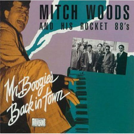 Mitch Woods - Mr Boogies Back in Town - Blues - CD