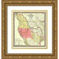 thumbnail image 1 of Mitchell 12x13 Gold Ornate Wood Framed with Double Matting Museum Art Print Titled - Texas Oregon California United States, 1 of 4