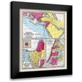 thumbnail image 1 of Mitchell 20x24 Black Modern Framed Museum Art Print Titled - Sacred Geography Middle East - Mitchell 1844, 1 of 5