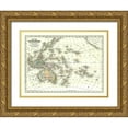 thumbnail image 1 of Mitchell 24x19 Gold Ornate Wood Framed with Double Matting Museum Art Print Titled - Oceania - Mitchell 1869, 1 of 4