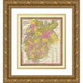 thumbnail image 1 of Mitchell 26x29 Gold Ornate Wood Framed with Double Matting Museum Art Print Titled - Europe Russia - Mitchell 1846, 1 of 4