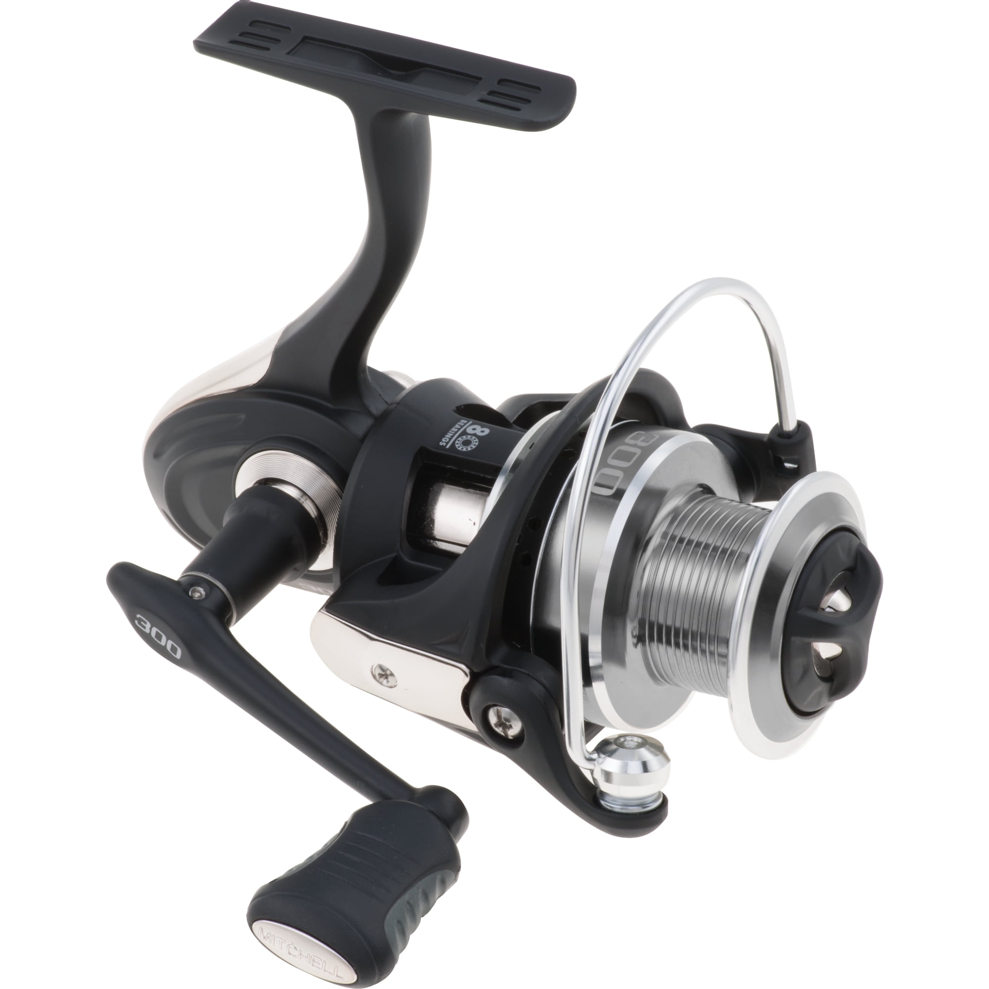 Mitchell 300XE Spinning Fishing Reel, Anti-Reverse, Reversible