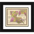 thumbnail image 1 of Mitchell 31x26 Black Ornate Wood Framed with Double Matting Museum Art Print Titled - Louisiana - Mitchell 1846, 1 of 4