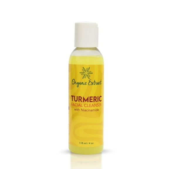 Mitchell Brands Organic Turmeric and Shea Butter Cleanser 4oz for Brightening and Nourishing Skin Care
