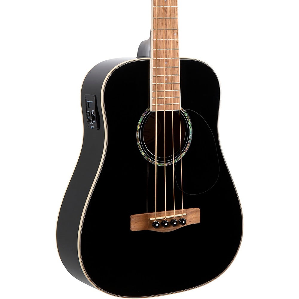 Mitchell EZB Super Short-Scale Acoustic-Electric Bass Guitar - Black