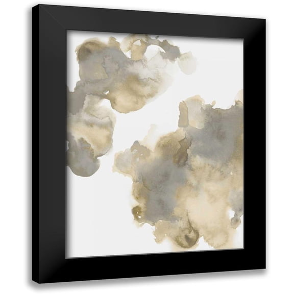 Mitchell, Lauren 12x14 Black Modern Framed Museum Art Print Titled - Elevate in Neutral I