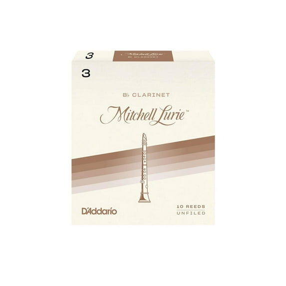 Mitchell Lurie Bb Clarinet Reeds Strength 3.5 Box of 10