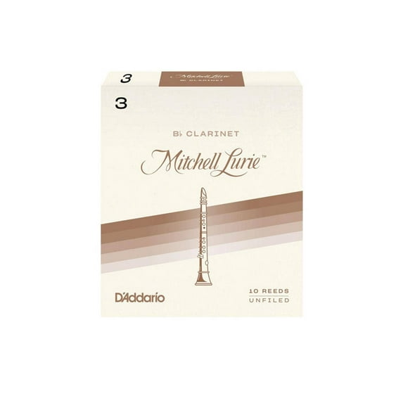 Mitchell Lurie Bb Clarinet Reeds, Strength 4.0, 10 Pack