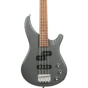 Mitchell MB100 Short-Scale Solidbody Electric Bass Guitar Charcoal Satin