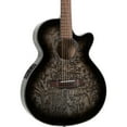 thumbnail image 1 of Mitchell MX430QAB Exotic Series Acoustic-Electric Guitar Midnight Black Edge Burst, 1 of 4
