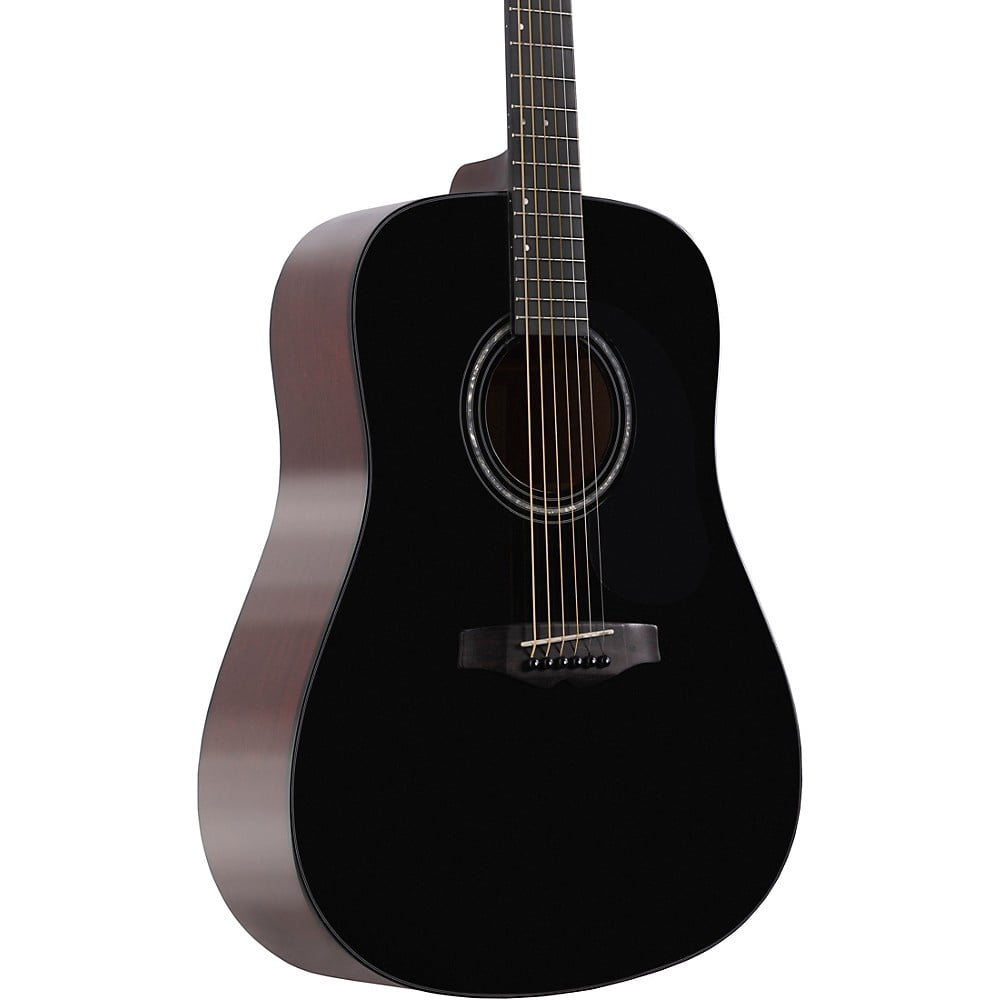 Mitchell Motion D150 Dreadnought Acoustic Guitar - Black