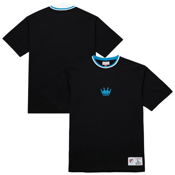 Mitchell & Ness Black Charlotte FC Playmaker T-Shirt