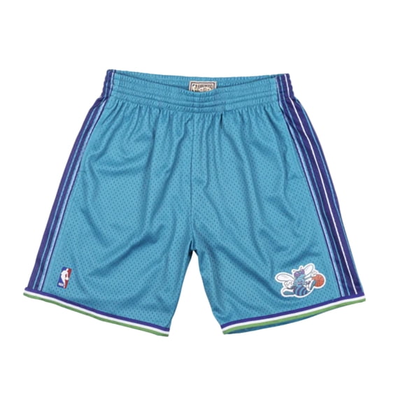 Mitchell  Ness Charolette Hornets 1999-00 Road Swingman Shorts