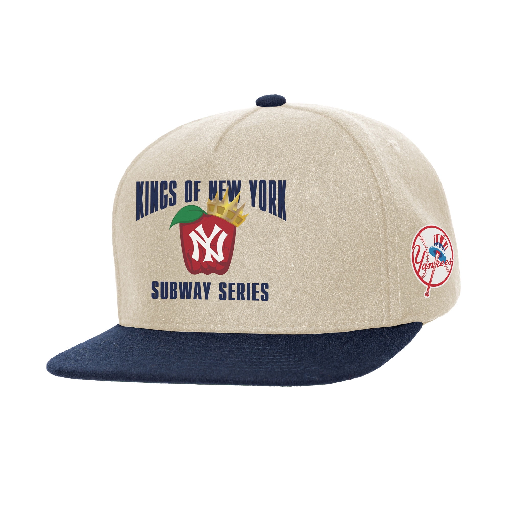 Mitchell & Ness Cream New York Yankees Subway Series Matchup Pro