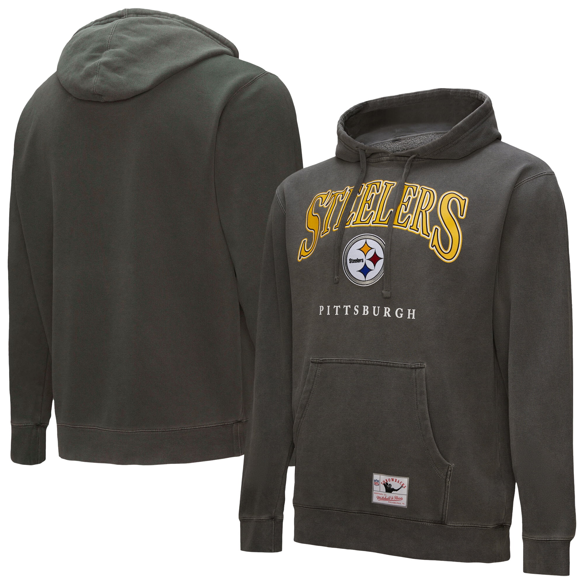Men's Nike Black Pittsburgh Steelers Rewind Club Logo