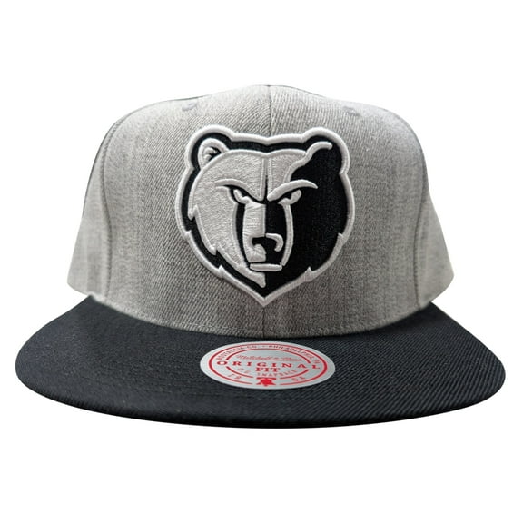 Mitchell & Ness Grey Heather NBA Vancouver Grizzlies Pop Snapback - OSFA