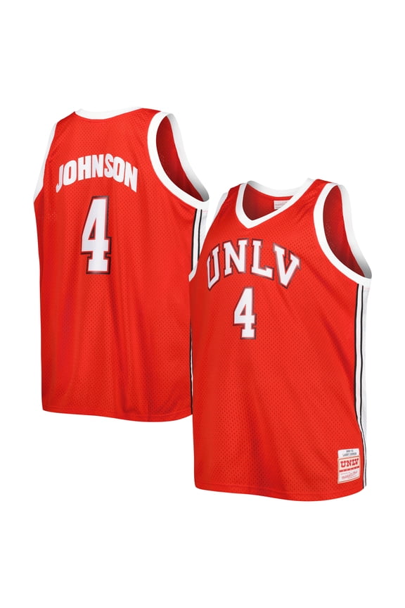 Larry Johnson Scarlet UNLV Rebels 1989/90 Big & Tall Swingman Jersey