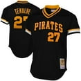 thumbnail image 1 of Mitchell & Ness Pittsburgh Pirates Kent Tekulve 1982 Cooperstown Collection Authentic Practice Jersey - Black, 1 of 6