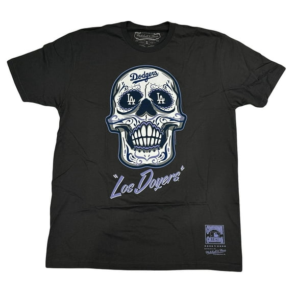 Mitchell Ness Sugar Skull Tee Dodgers