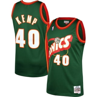 Shawn Kemp Seattle Supersonics Autographed White Mitchell & Ness 1996 NBA  All-Star Authentic Player Jersey