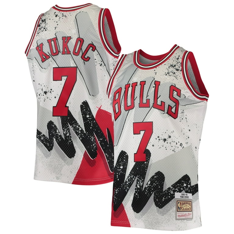 Mitchell & Ness Hyper Hoops Swingman Toni Kukoc Chicago Bulls 1997-98 Jersey