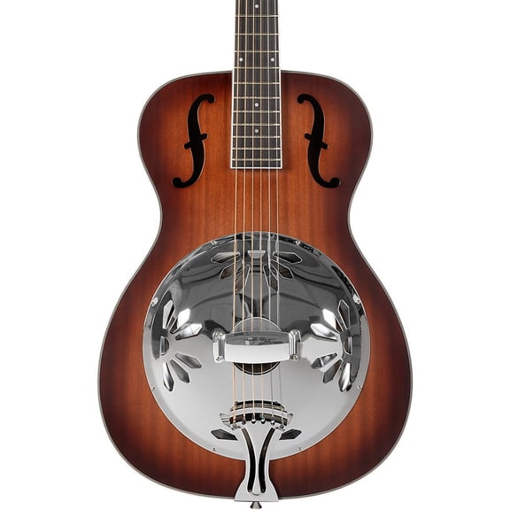 Mitchell RR100 Round Neck Resonator Guitar - Sunset Burst