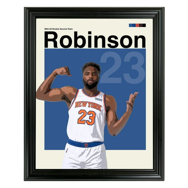 Mitchell Robinson Framed Sports Art Photo by Thomas Maxwell