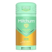 Mitchum Women Triple Odor Defense Invisible Solid 48HR Antiperspirant & Deodorant, Pure Fresh, 2.7 OZ