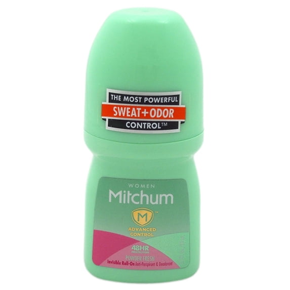Mitchum Roll-On Powder Fresh Deodorant(1.7 oz each)