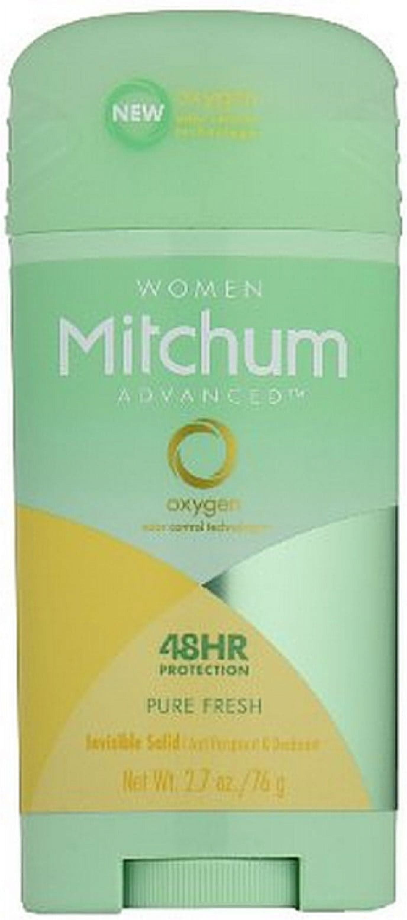 Mitchum Women Triple Odor Defense Invisible Solid 48HR Antiperspirant & Deodorant, Pure Fresh, 2.7 OZ - 6 Pack