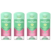 Mitchum For Women Anti-Perspirant Deodorant Clear Gel, Powder Fresh, 3.40 oz (Pack of 4)