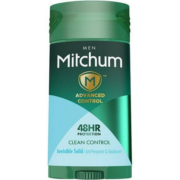 Mitchum Invisible Solid, Clean Control, 2.7 Oz