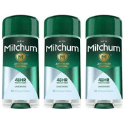 3 pack Mitchum Men Advanced Deodorant, Unscented, 3.4oz