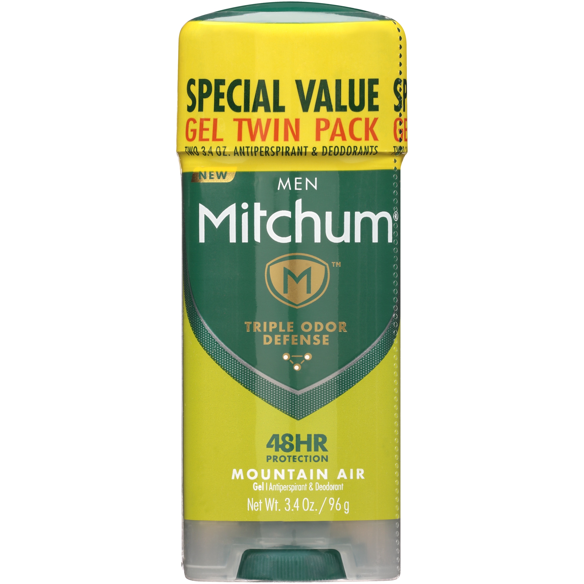 Mitchum Men's 48-Hour Mountain Air Antiperspirant Deodorant, Triple ...