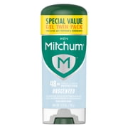 Mitchum Men s Triple Odor Protection Antiperspirant & Deodorant Gel, Unscented, 2 pack