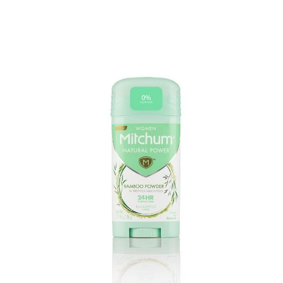 Mitchum Natural Power Deodorant for Women, Eucalyptus 2.7 oz