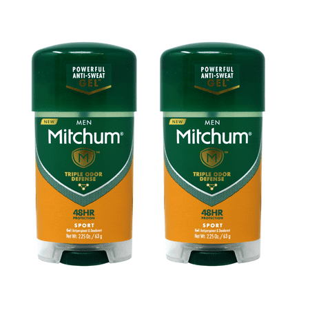 Mitchum Power Gel Anti-Perspirant Deodorant Sport 2.25 oz (Pack of 2)