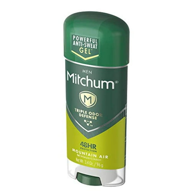 Mitchum Power Gel Antiperspirant & Deodorant, Mountain Air by Mitchum for Men - 3.4 oz Deodorant Stick