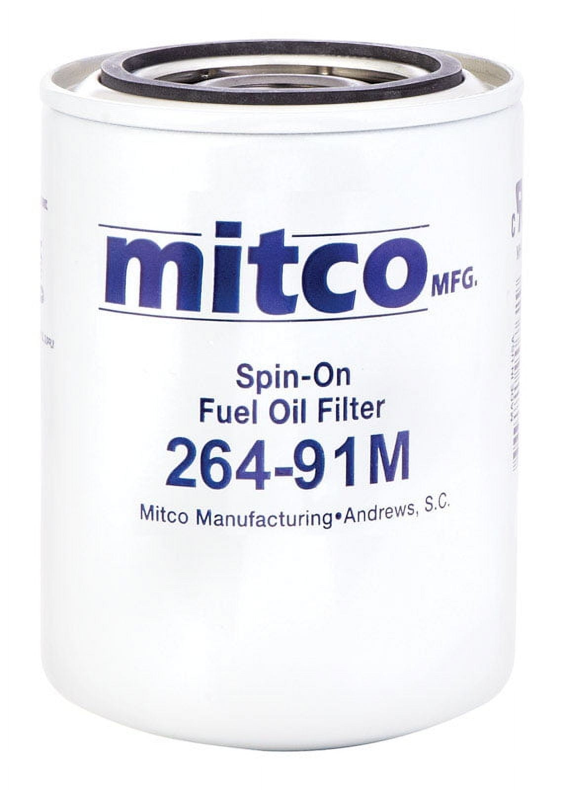 Mitco 264-91M Dual App., 10¬µ Pleated, Max. 60 PSI, Corrosion