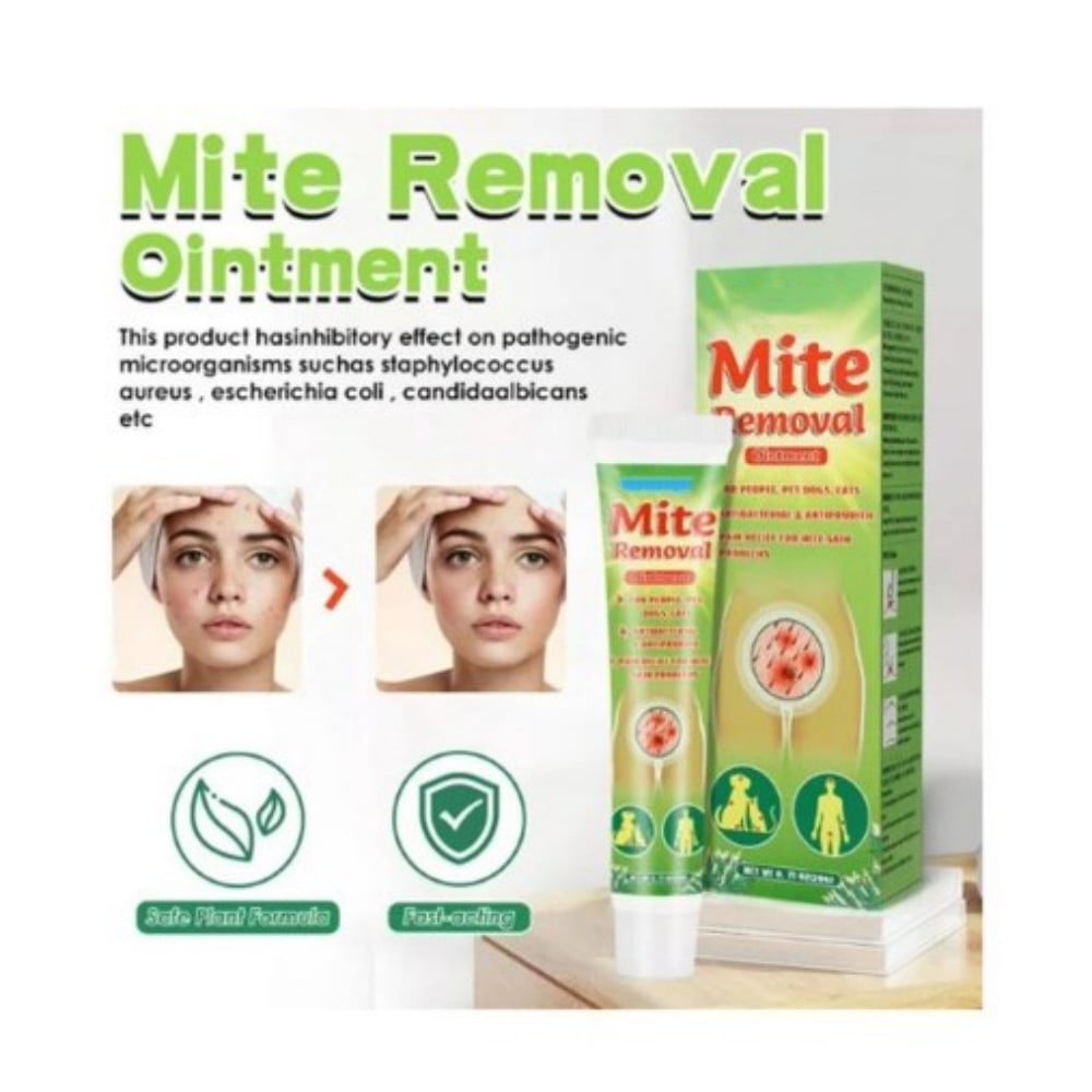 Mite Removal Cream NonPungent AntiItch External Use Scabies Pubic