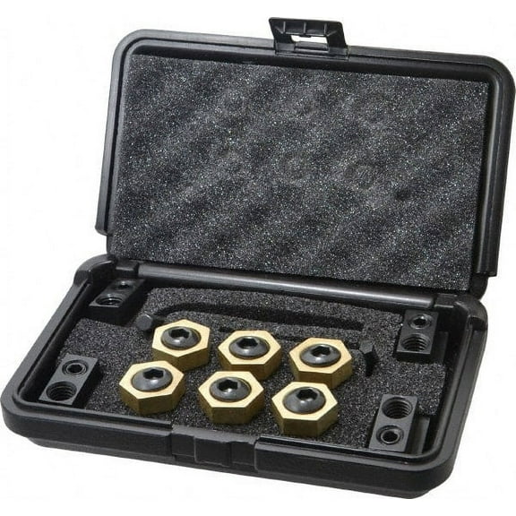 Mitee-Bite 10644 Fixture Clamp T-Slot Kit, 5/8" Table Slot, 1/2-13 Stud Thread