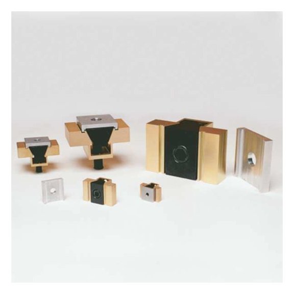 Mitee-Bite Products Mach. Fixture Clamp, Wedge, 1/4-20, 950lb. 60075